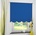 Volantrollo klassisch, Uni-Verdunklung, blau BxH 192x180 cm