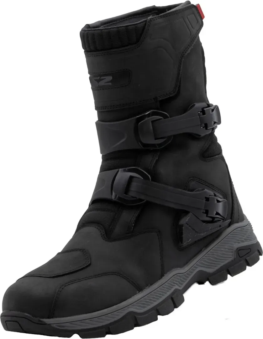 LS2 Adventure wasserdichte Motorrad Stiefel, schwarz, Größe 42 für Männer