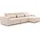 petits-meubles Ecksofa, Velano 3 Sitzplätze Beige