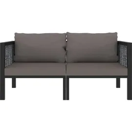 vidaXL 2-Sitzer Sofa anthrazit