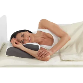 Maximex Seitenschläferkissen Mod. Visco 80 x 40 cm Weiß