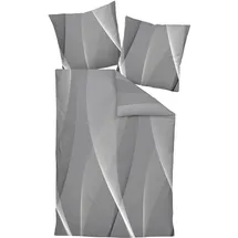 JANINE Carmen S Jersey grau 135 x 200 cm + 80 x 80 cm