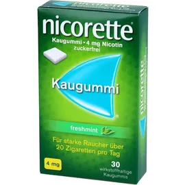Nicorette Freshmint 4 mg Kaugummi 30 St.