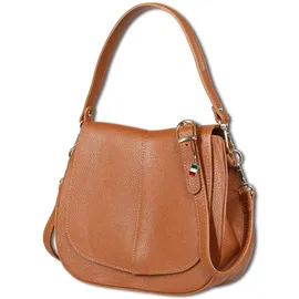 FLORENCE Umhängetasche Leder Brown
