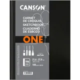 Canson 200005569 Art Book One 21.6 x 27.9 cm, weiß