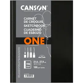 Canson 200005569 Art Book One 21.6 x 27.9 cm, weiß