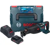 Bosch GSA 18V-28 Akku Säbelsäge 18 V BITURBO Brushless + 1x ProCORE Akku 4,0 Ah + Ladegerät + L-Boxx