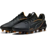 Puma King Ultimate Fg/ag Fußballschuhe - Black / Heat Fire / Silver - EU 48
