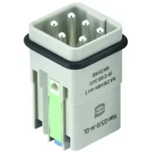 Harting Stifteinsatz Han Q5/0-M-QL 1, 5mm 09120052634