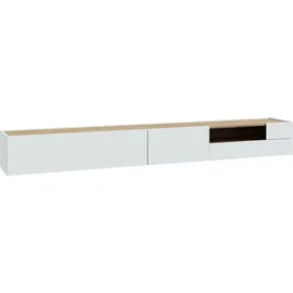 Forte Lewisville TV-Lowboard 269,4 cm Secret Grey/Eiche Holzwerkstoff