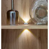 Forte LED-Leuchtmittel Lefkadas, 1 St., Neutralweiß, LED Beleuchtung einfache Montage, wohnliche Atmosphäre silberfarben