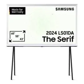 Samsung QLED 4K \ The Serif\ LS01DA QLED-TV 108cm 43 Zoll EEK G (A - G) DVB-C, DVB-S2, DVB-T2, WLA