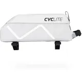 Cyclite Top Tube Rahmentasche grau/weiß