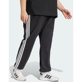 Adidas Essentials 3-Streifen French Terry Cuffed Plus Joggers Black / White 2X