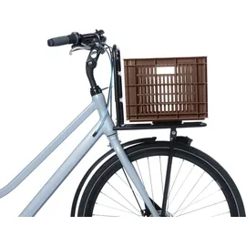 Basil Crate Fahrradkorb braun