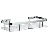 Duschablage Aus Edelstahl - Eckregal Für Badewanne Und Bad Zur Wandmontage (1 Ebene, Edelstahl)