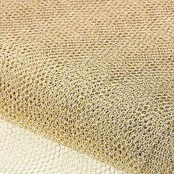 Netzgewebe "Metallic", gold
