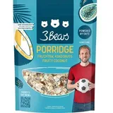3Bears Haferbrei Porridge Fruchtige Kokosnuss, mit Datteln, Feigen, Aprikosen & Kokosnuss, 400 g