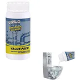 Abflussreiniger, Vollstern Abflussreiniger Schaum Extra Stark, Sink Drain Cleaner, Vollstern Rohrreiniger Extrem Stark, Hochwirksamer Rohrreiniger Mit Aktivschaum, Für Küche, Bad, Toilette Und Balkon