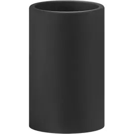 GESSI Rilievo, Becher schwarz matt, Standversion, 59532031