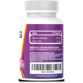 Saint Nutrition Morning Burn Diät Ergänzung Kapseln 12 g