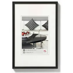 walther + design AJ342B,Chair Alurahmen 29,7X42 SCHWARZ
