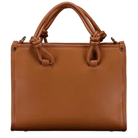 Valentino Aella Henkeltasche Kunstleder Brown