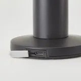 Brilliant LED Außentischleuchte Solar 22 cm Metall/Kunststoff 220 lm schwarz