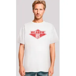 Oversize-Shirt F4NT4STIC "The Beastie Boys", Herren, Gr. 3XL, weiß, Obermaterial: 100% Baumwolle, casual, oversize, Rundhals, Kurzarm ohne Bündchen, Shirts, Premium Qualität