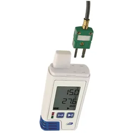 TFA Thermo-Datenlogger LOG200 TC, Thermometer + Hygrometer, Weiss