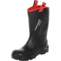 Dunlop Sicherheitsstiefel schwarz Dunlop PUROFORT + RUGGED FULL SAFETY, S5, EU-Schuhgröße: 44