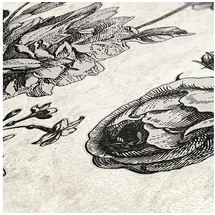 A.S. Création My Home My Spa Vliestapete Rose (Schwarz-Weiß, Floral, 10,05 x 0,53 m)