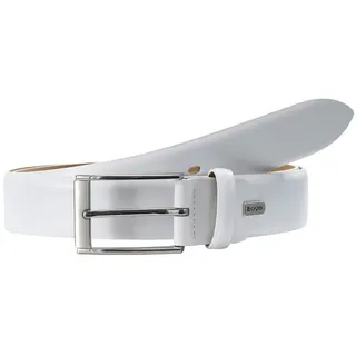 LLOYD Gürtel Thin Belt W105 White - kürzbar