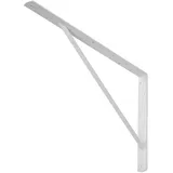 1 Stück SOTOOLS Schwerlastkonsole weiß 600 x 375 x 40 mm Regalkonsole Regalträger aus Stahl