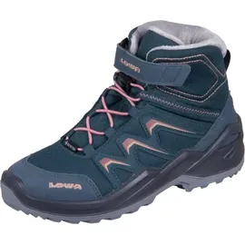 Lowa Maddox WARM GTX MID JR petrol/rose 29