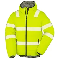 Result Recycled Ripstop Padded Safety Jacket - fluorescent yellow