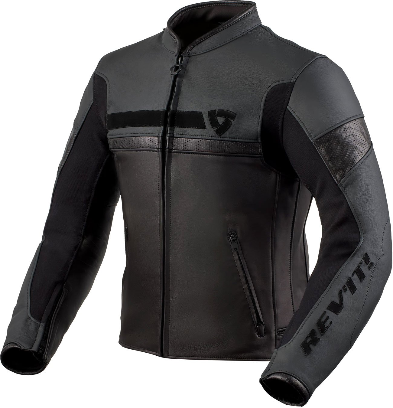 Revit Mile, Lederjacke - Schwarz - 54