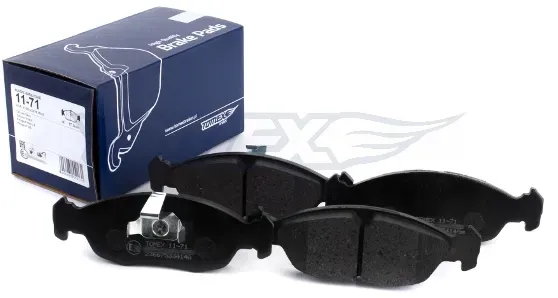 TOMEX BRAKES Bremsbelagsatz, Scheibenbremse tx1171 Vorderachse für Peugeot