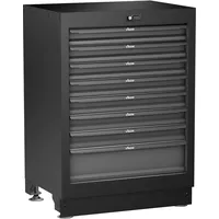 VIGOR Schubladen-unterschrank, 8 Schubladen, 676 mm,