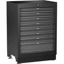 VIGOR Schubladen-unterschrank, 8 Schubladen, 676 mm,
