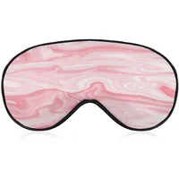 Lustige Schlafmaske für Damen und Herren, rosa Marmor-Abstrakte, weiche Augenbinde, Augenmaske zum Schlafen, verstellbares elastisches Band, Verdunkelungs-Schlafbezug, Augenschutz für Reisen, Schlaf