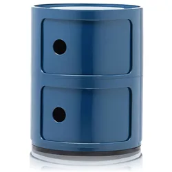 Kartell Componibili 2 Elemente Container blau