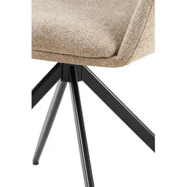 CLP Esszimmerstuhl Olema Stoff Taupe,