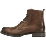 JACK & JONES JFWRUSSEL LEATHER COGNAC