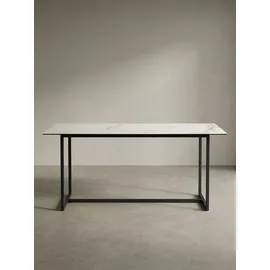 KADIMA DESIGN Esszimmertisch 180 x 90 x 76 cm weiß