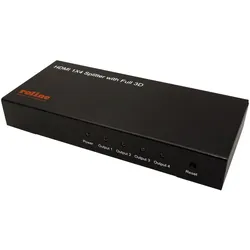 ROLINE HDMI Splitter - Video-Verteiler - 4 x