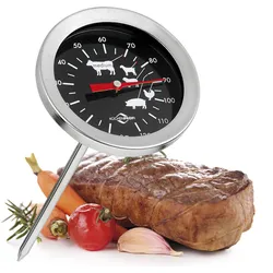 Bratenthermometer, schwarz