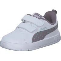 Puma COURTFLEX V3 Dotty V Lila/Weiß 25