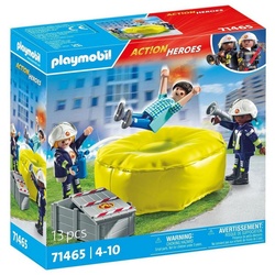 Playmobil® Spielwelt PLAYMOBIL® 71465 - Action Heroes - Feuerwehrleute mit Luftkissen bunt