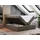 MKS Boxspringbett 160 x 200 cm H3 Braun